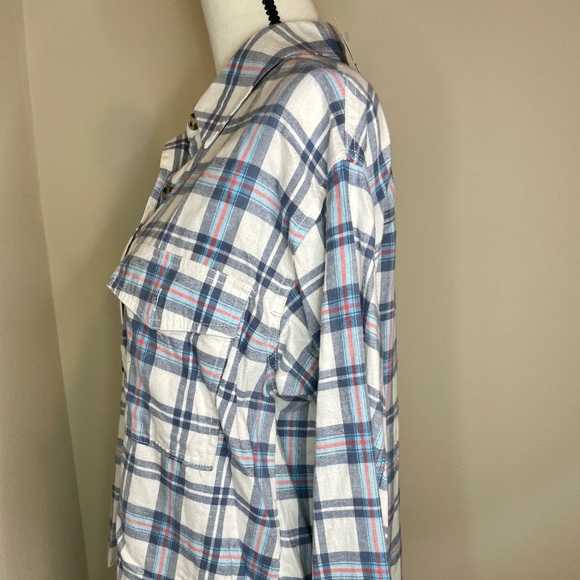Wild Fable Women’s Plaid Long Sleeve Shirt - NWT small - Picture 3 of 9
